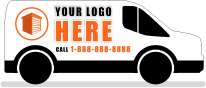 Your logo on this van!
